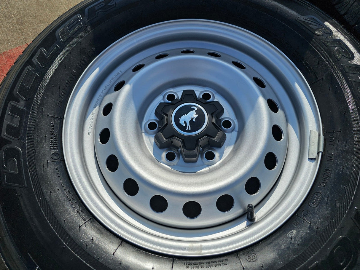16" Ford Bronco steel wheels rims tires 10226 Ranger 2023 2024 2025 2026 NEW Texas Truck Tire