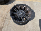 (1) 22x10 22" XD 829 Ford F-150 Expedition rim wheel -18 6x135 Texas Truck Tire