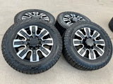 20" GMC Sierra AT4X 2500 3500 OEM wheels rims 5958 14138 Chevy Silverado FALKEN Texas Truck Tire