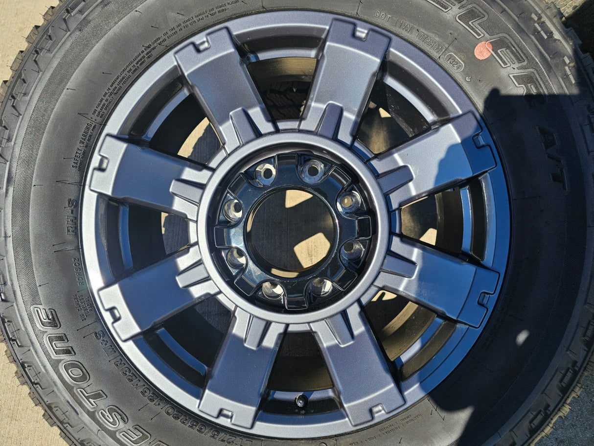 20" Ford F-250 F-350 OEM 10296 10485 Lariat wheels rims 2023 2024 2025 2026 Texas Truck Tire