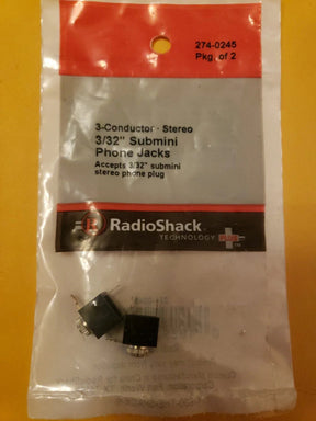 Radio Shack Submini Inline Stereo Jacks, TekShack