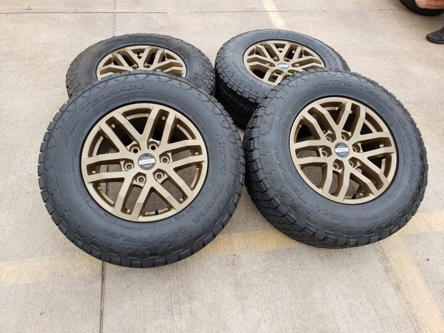 17" Ford Ranger Tremor OEM rims wheels 10431 BRONZE  2022 2023 2024 2025 Texas Truck Tire