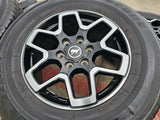 18" Ford Bronco wheels rims black 95213 Ranger tires 2022 2023 2024 2025 2026 Texas Truck Tire