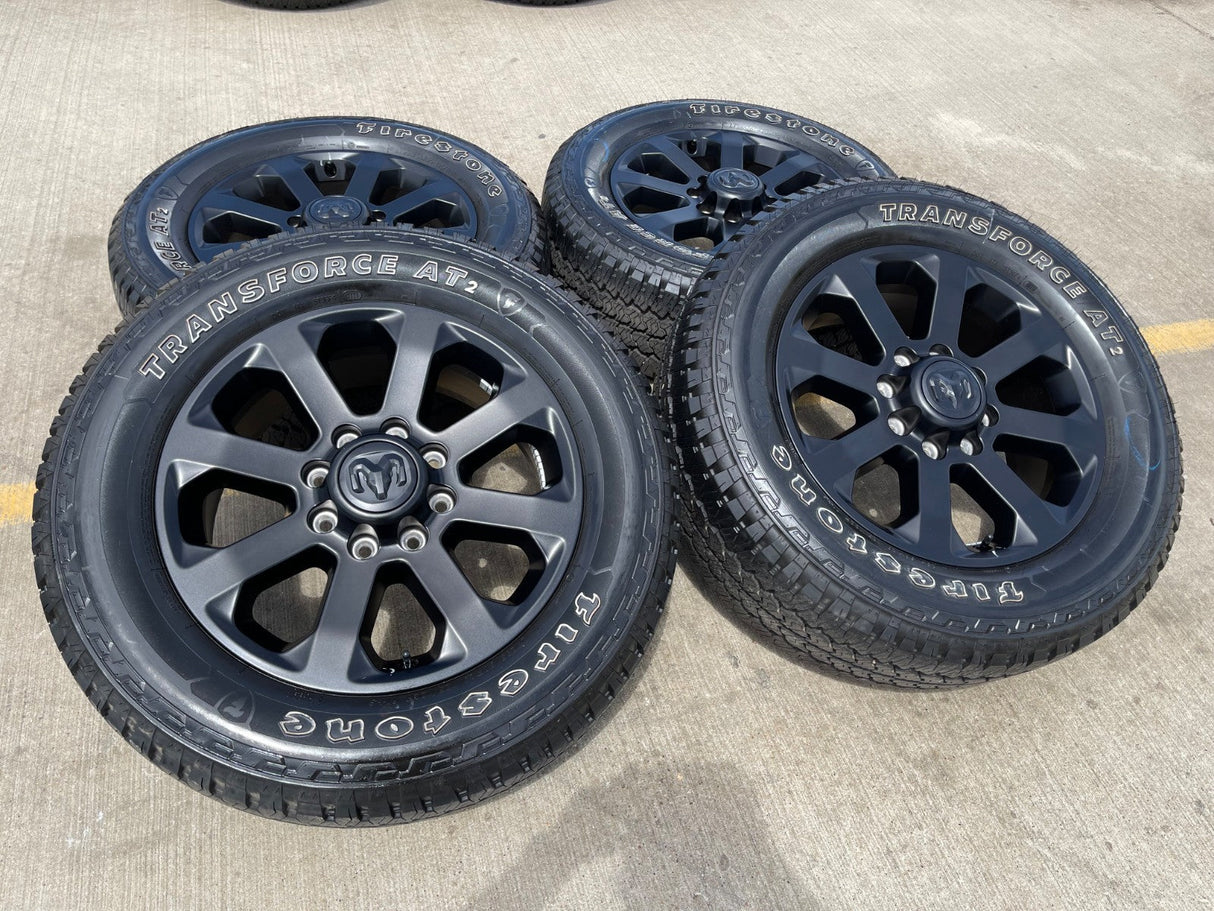 20" Dodge Ram 2500 3500 LARAMIE OEM 2700 wheels rims 2023 2024 2025 2026 NEW Texas Truck Tire