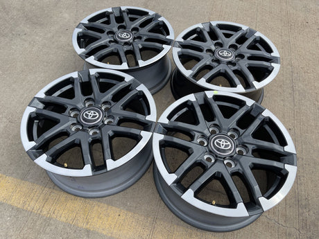 18" Toyota Tacoma TRD OEM wheels rims 10641 4Runner 2024 2025 2026 2027 NEW Texas Truck Tire