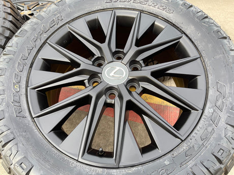 20" Toyota Land Cruiser Tundra OEM wheels rims 10545 Lexus GX550 LX600 NEW Texas Truck Tire