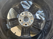 18" Jeep Wrangler Sahara OEM wheel rim 9221 spare 2020 2021 2022 2023 2024 2025 Texas Truck Tire