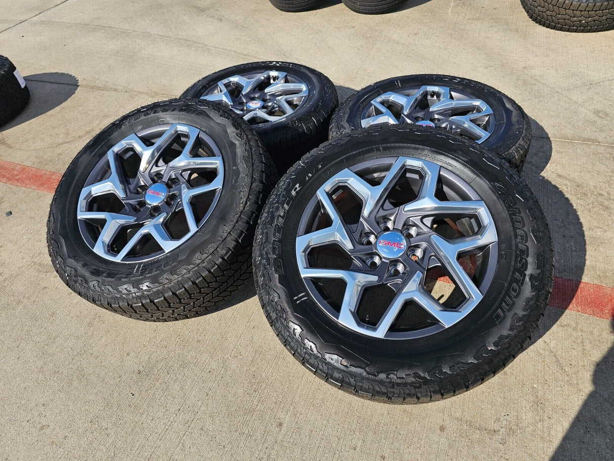 20" GMC Sierra Yukon AT4 95369 OEM wheels rims Tahoe Silverado 2023 2024 2025 Texas Truck Tire