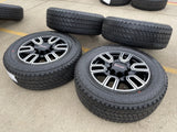 20" GMC Sierra AT4 2500 3500 OEM wheels rims 5950 Silverado 2023 2024 2025 2026 Texas Truck Tire