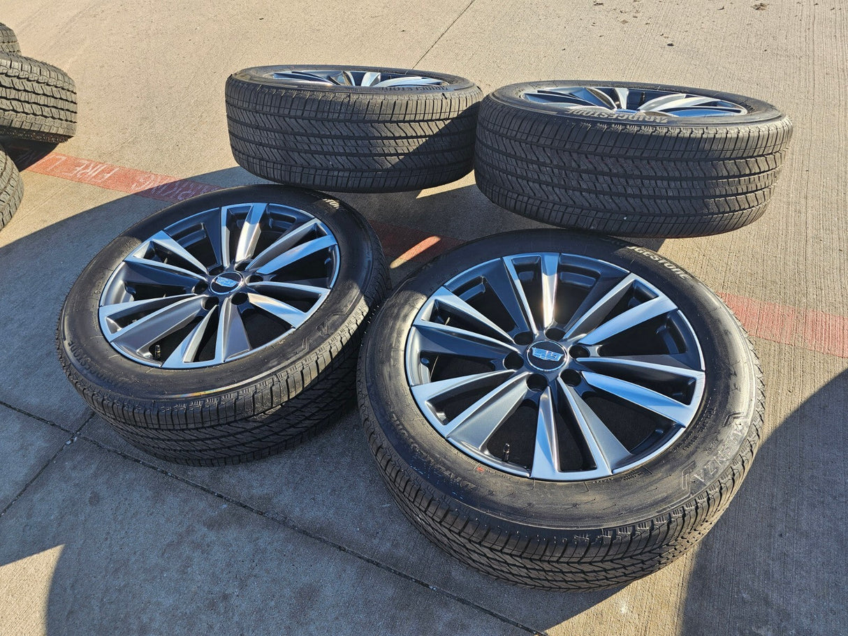 22" Cadillac Escalade Platinum OEM wheels rims NO tires 2024 2025 2026 NEW Texas Truck Tire