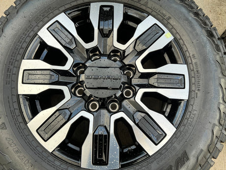 20" GMC Sierra AT4X 2500 3500 OEM wheels rims 5958 14138 Chevy Silverado FALKEN Texas Truck Tire
