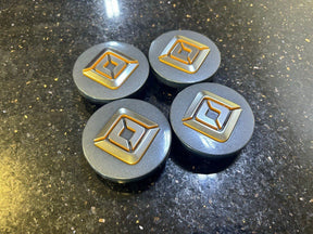 (4) Rivian R1T R1S OEM center caps 2022 2023 2024 2025 2026 Texas Truck Tire