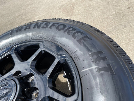 18" Dodge Ram 2500 3500 OEM 68629288 wheels rims FIRESTONE HT Texas Truck Tire