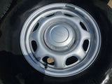 17" Ford F-150 OEM rims wheels 3857 tires steel 2020 2021 2022 2023 2024 2025 Texas Truck Tire