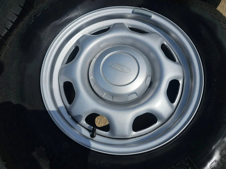 17" Ford F-150 OEM rims wheels 3857 tires steel 2020 2021 2022 2023 2024 2025 Texas Truck Tire