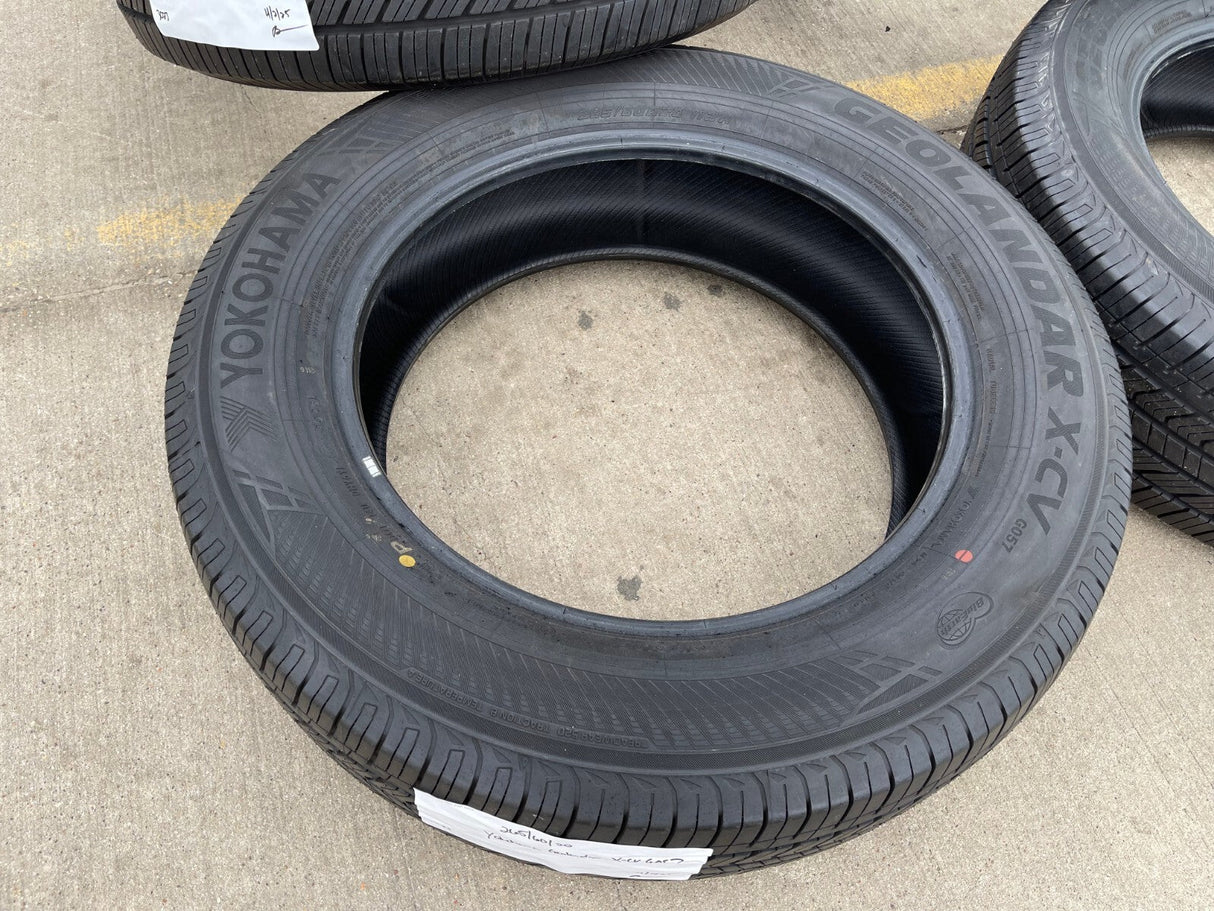 (4) 265/60/20 Yokohama Geolander X-CV tires NEW Sierra Tundra Silverado Texas Truck Tire
