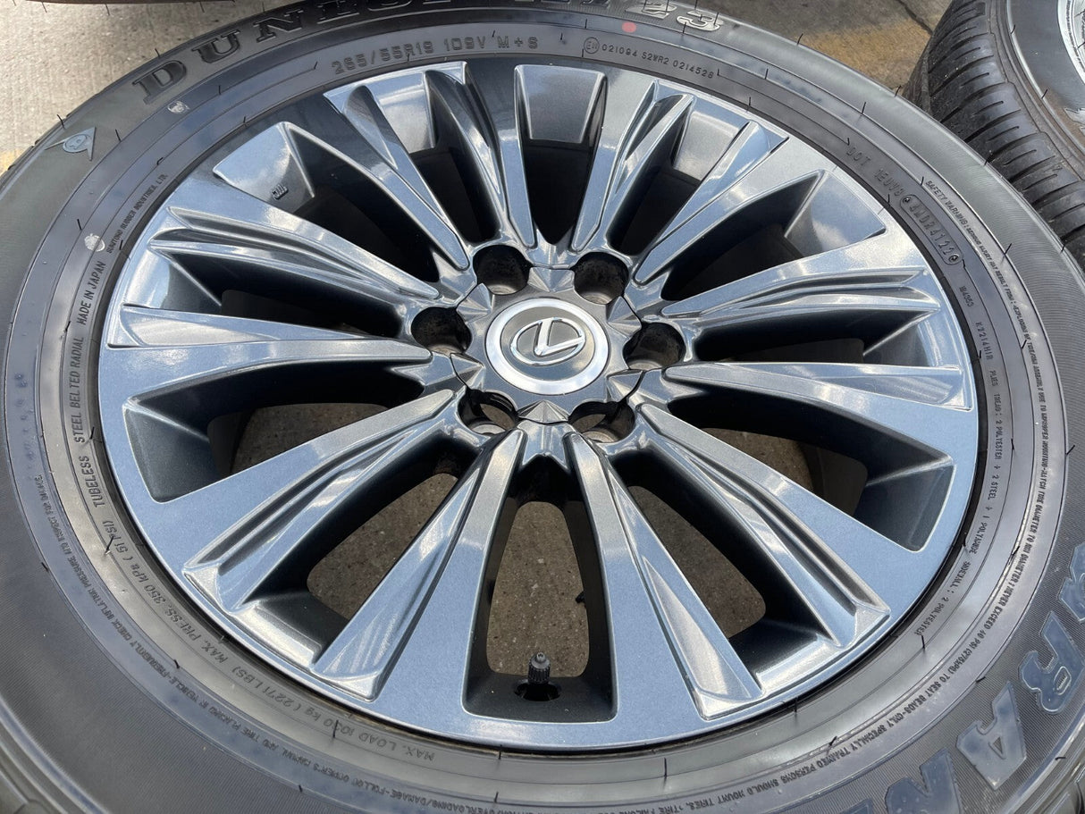 19" Lexus GX460 GX470 Tacoma 4Runner OEM 74388 wheels rims 2022 2023 2024 NEW Texas Truck Tire