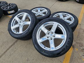 20" Jeep Grand Cherokee SRT Trackhawk OEM 9172 wheels rims tires NEW Texas Truck Tire
