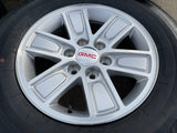 17" GMC Sierra Yukon Chevy Silverado Tahoe OEM 5654 wheels rims BRIDGESTONE A/T Texas Truck Tire