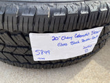 20" Chevy Blazer Colorado GMC Acadia XT6 XT5 OEM 5849 wheels rims tires NEW Texas Truck Tire