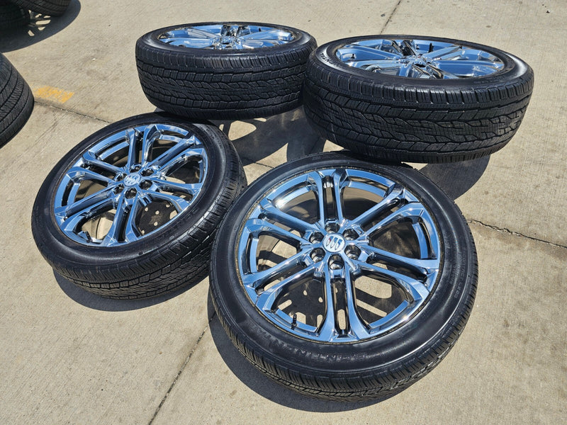(1) 22" Buick Enclave OEM 94061 wheel rim Acadia Traverse spare 2025 2026 NEW Texas Truck Tire