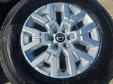 17" Nissan Frontier OEM Desert Runner 62832 wheels rims 2023 2024 2025 NEW Texas Truck Tire