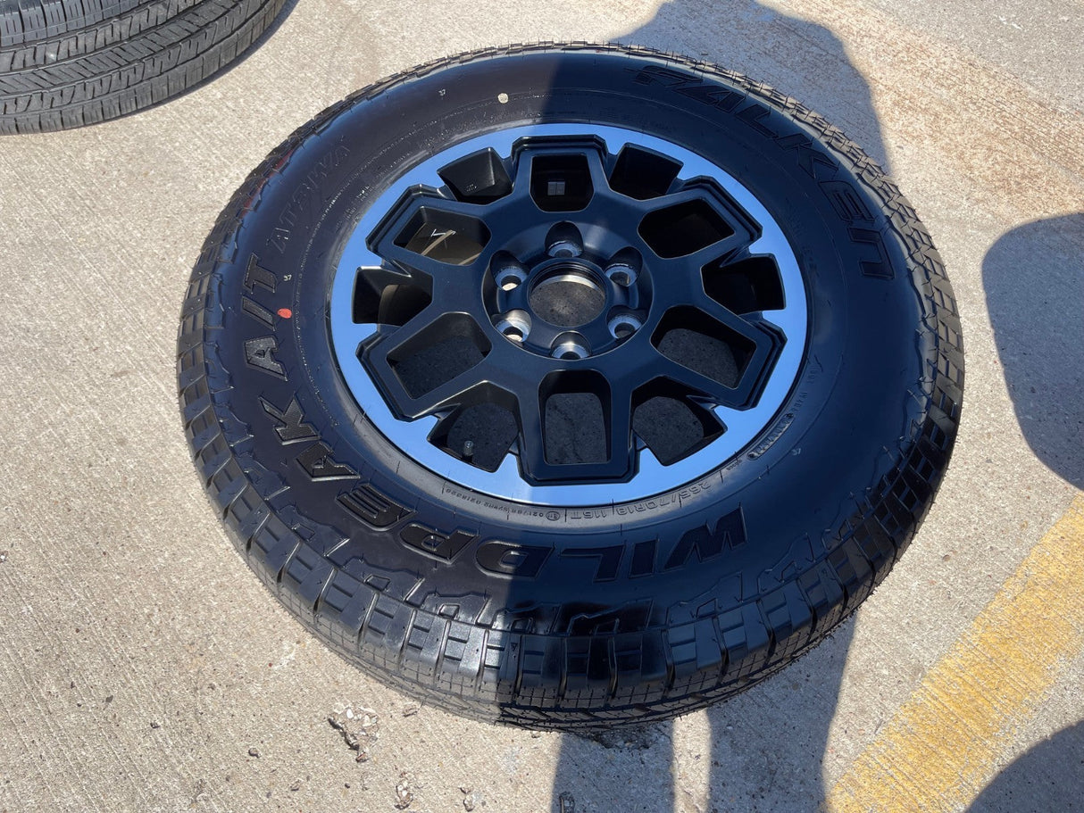 18" Toyota Tacoma 4Runner TRD OEM 94199 wheel rim tire 2024 2025 2026 NEW Texas Truck Tire