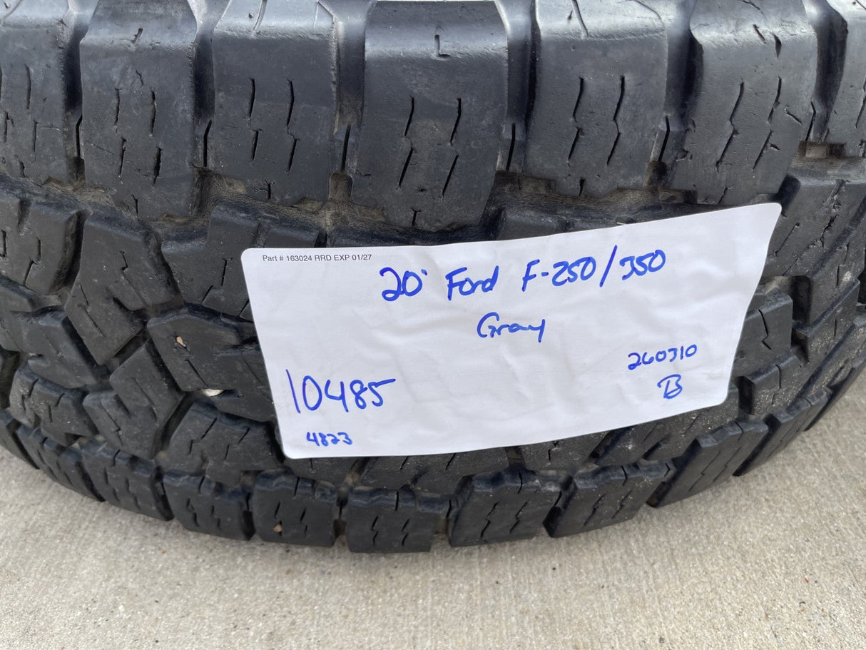 20" Ford F-250 F-350 OEM 10296 10485 Lariat wheels rims 2023 2024 2025 2026 TOYO Texas Truck Tire