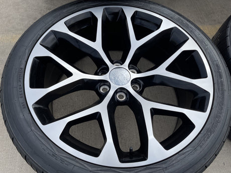 24" GMC Yukon Sierra Chevy Tahoe 1500 OEM replica 5668 wheels rims tires Texas Truck Tire