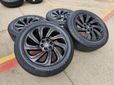 22" Lincoln Navigator OEM rims wheels 10497 Black Label MICHELIN NEW Texas Truck Tire