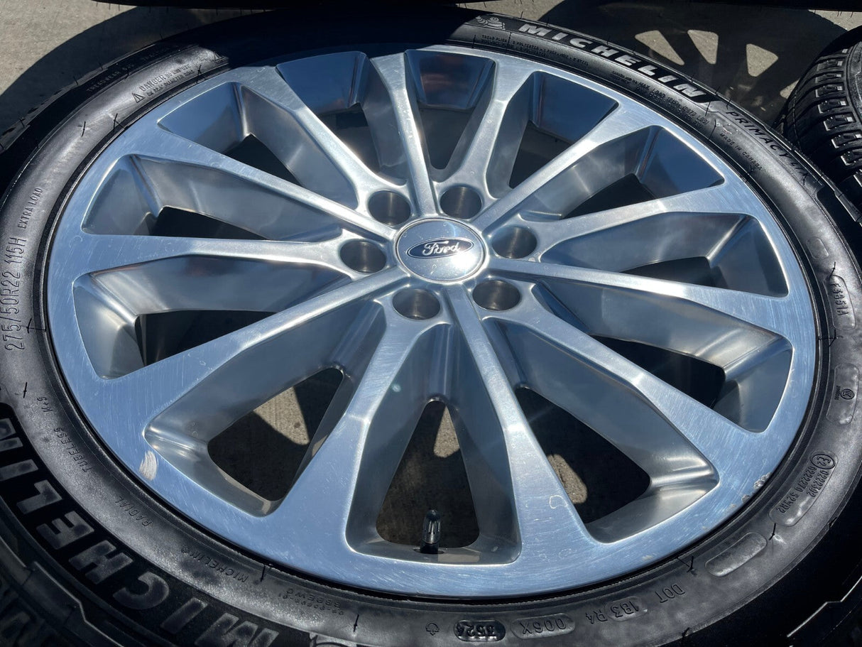 22" Ford F-150 LIMITED Plus OEM rims wheels 10174 Expedition Texas Truck Tire