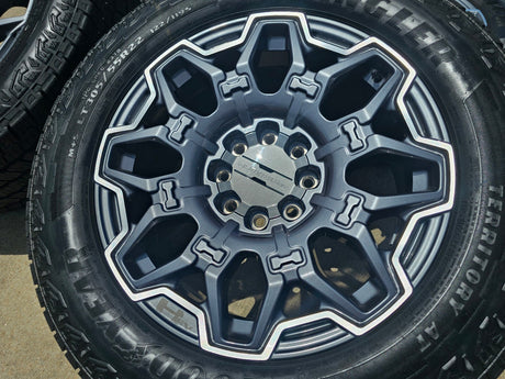 22" Hummer EV HEV 2500 OEM 8x165 14094 wheels rims 2022 2023 2024 2025 2026 NEW Texas Truck Tire