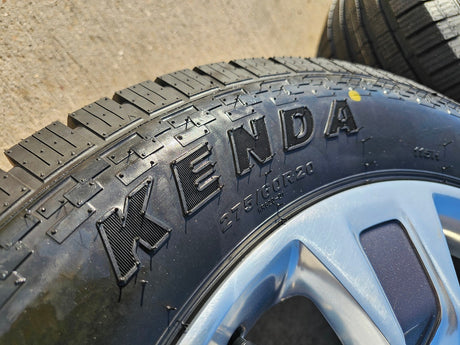 20" Dodge Ram 1500 OEM Laramie Long Horn 2678 2682 wheels rims NEW Kenda Texas Truck Tire
