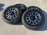 18" Ram 2500 3500 LARAMIE OEM wheels rims 2694 tires MICHELIN DEFENDER LTX M/S2 Texas Truck Tire