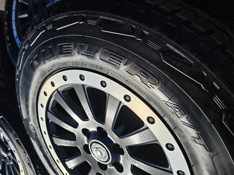 (5) 18" INEOS Grenadier OEM wheels rims tires beadlock 2023 2024 2025 2026 NEW Texas Truck Tire