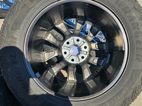 20" Chevy Tahoe Silverado OEM 5919 wheels rims GMC Yukon tires GOODYEAR Texas Truck Tire