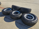 17" Ford Bronco HERITAGE Edition wheels rims white 2025 2026 GOODYEAR 35" NEW Texas Truck Tire