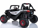 Black Mini Moto UTV 4x4 12v (2.4ghz RC) Two Seater Electric - Ride On Vehicle for Toddlers