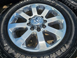 20" Dodge Ram 2500 3500 LARAMIE OEM 2700 wheels rims tires 2024 2025 2026 NEW Texas Truck Tire