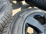 20" Chevy Silverado Tahoe OEM Replica wheels rims black 5651 Texas Truck Tire