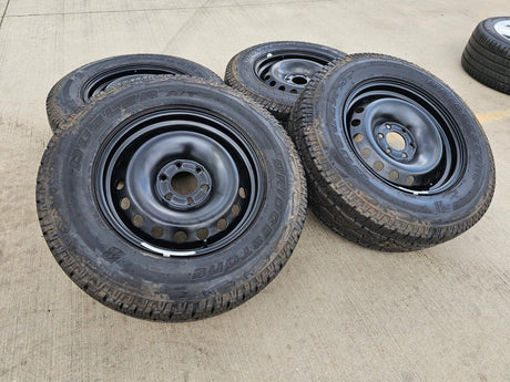 (4) 18" INEOS Grenadier OEM wheels rims tires STEEL 2023 2024 2025 2026 2027 NEW Texas Truck Tire