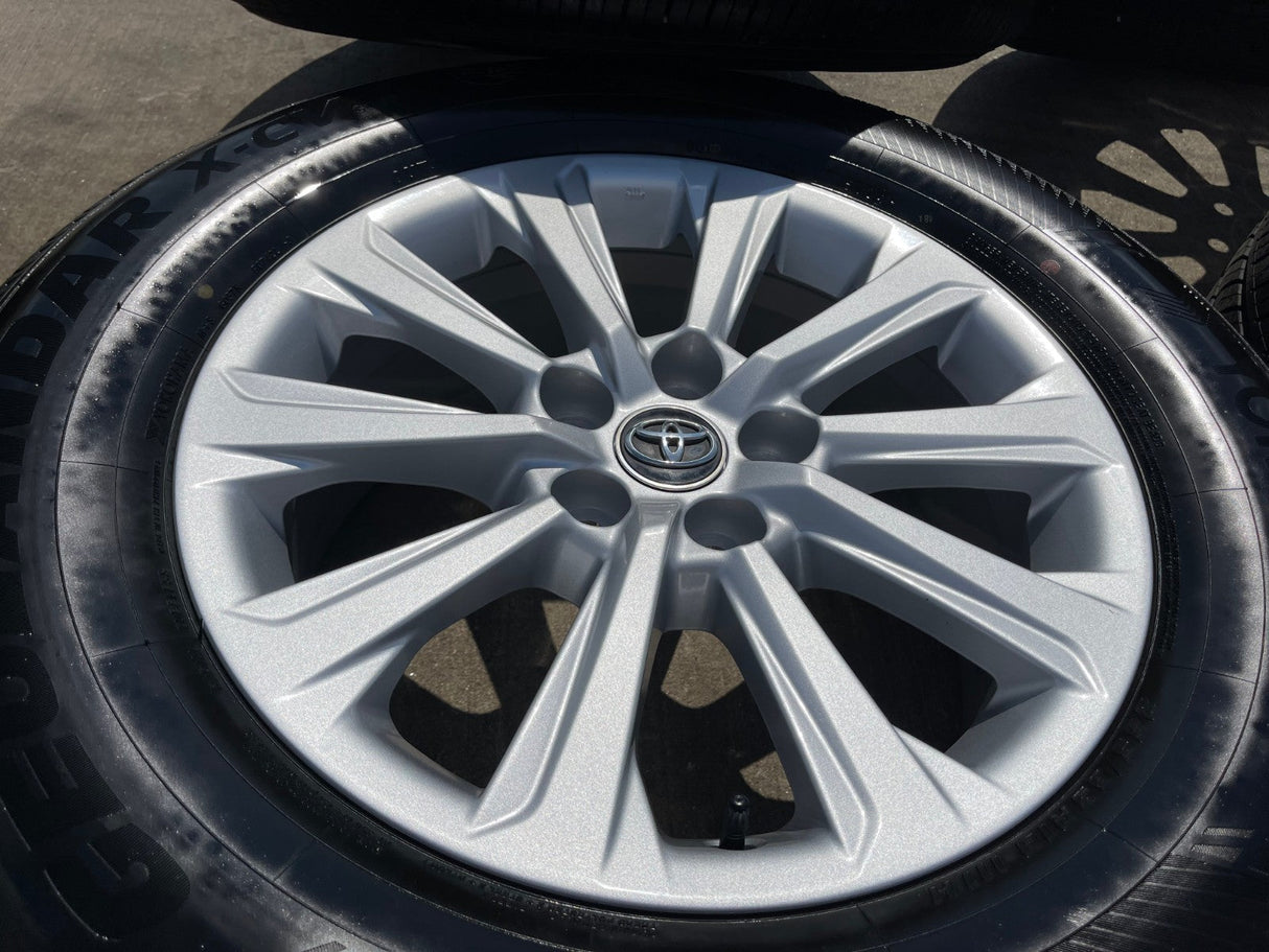 18" Toyota Grand Highlander OEM 10525 wheels rims Lexus TX350 2025 2026 NEW Texas Truck Tire