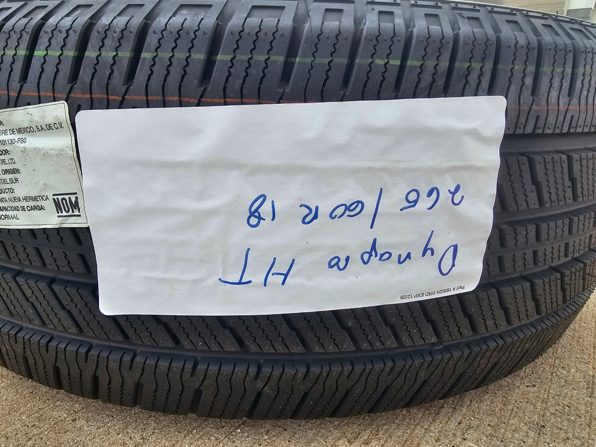 (1) 265/60/18 Hankook Dynapro H/T tire 265/60r18 BRAND NEW! Texas Truck Tire