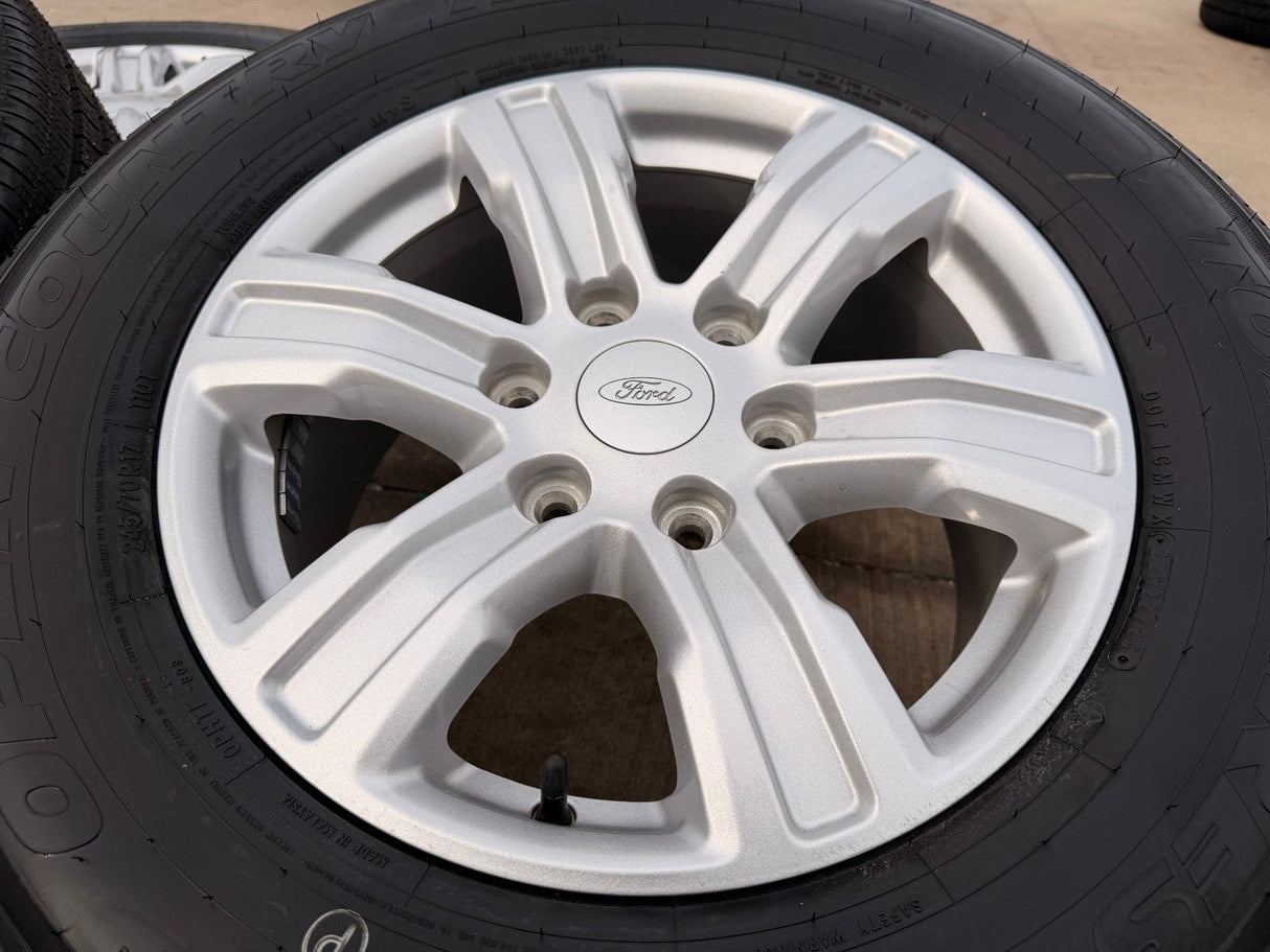 17" Ford Ranger Bronco wheels rims OEM 10228 tires 2022 2023 2024 2025 2026 NEW Texas Truck Tire