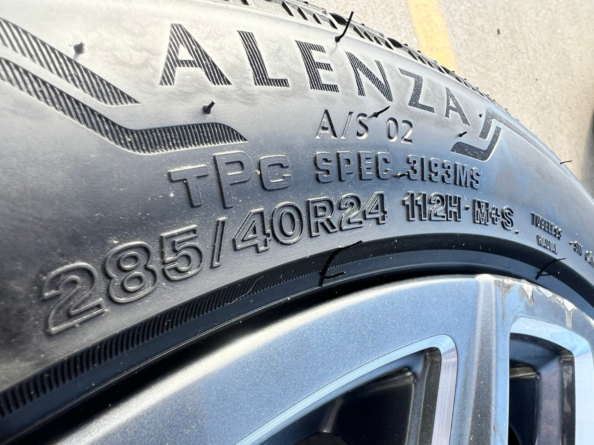 24" GMC Yukon Sierra DENALI OEM wheel rim tire 2023 2024 2025 2026 DISCOUNTED Texas Truck Tire