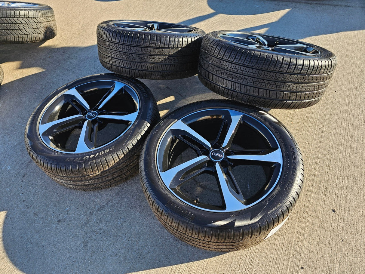 21" Audi SQ5 SQ7 SQ8 OEM wheels rims 58939 Q7 Q8 Q5 RS S PIRELLI Texas Truck Tire