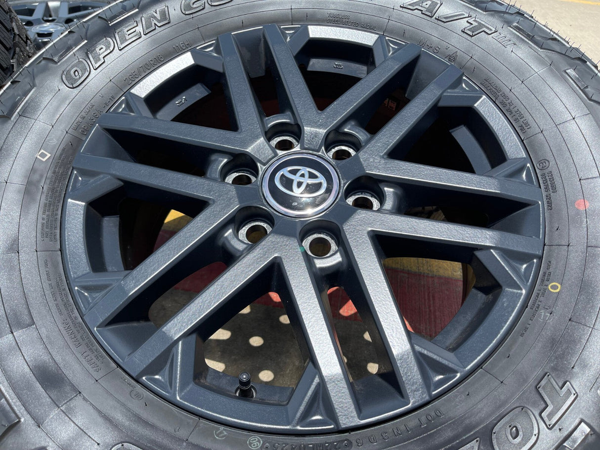 18" Lexus GX550 LX600 Toyota Tundra TRD OEM wheels rims 75281 Sequoia 2026 NEW Texas Truck Tire