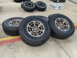 17" Ford Bronco HERITAGE Edition wheels rims BRONZE 2025 2026 GOODYEAR 35" NEW Texas Truck Tire