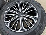 20" Nissan Titan PRO-4X Armada OEM wheels rims tires black 2024 2025 2026 NEW Texas Truck Tire