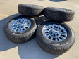 18" Ford F-250 F-350 OEM rims wheels 10290 chrome tires GOODYEAR WORKHORSE A/T Texas Truck Tire